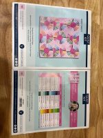 Mod Daisy Quilt Kit featuring Ruby & Bee solids by Windham fabrics. Pattern included - Image 3