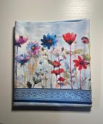 Blooming Day and Night Strip Quilt - Image 4