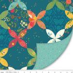 Double Lush Velvet First Bloom fabric sold by half a yard